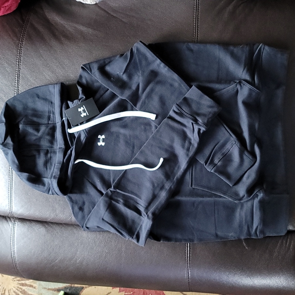 NWT Under Armor rival fleece hoodie